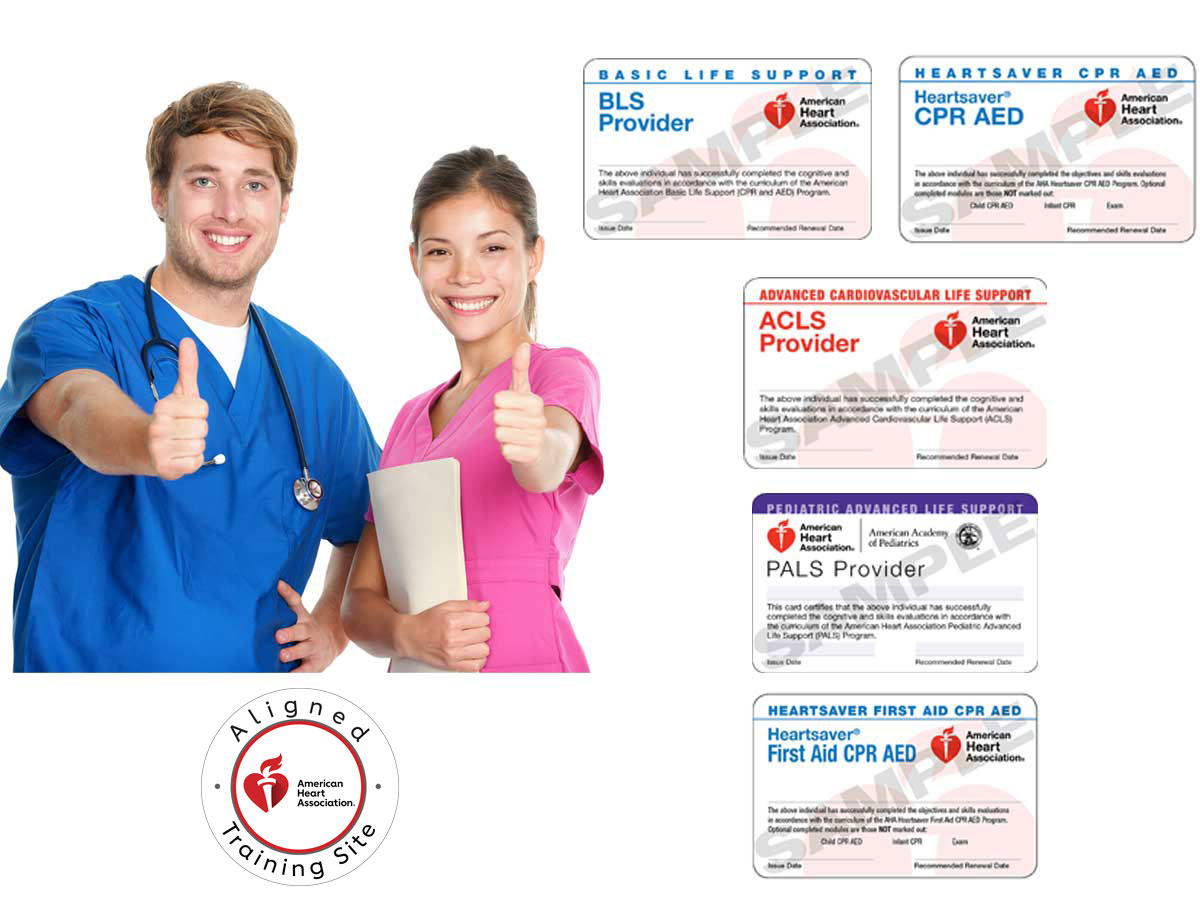 BLS, CPR, ACLS, PALS ID Cards