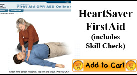 online heartsaver firstaid only
